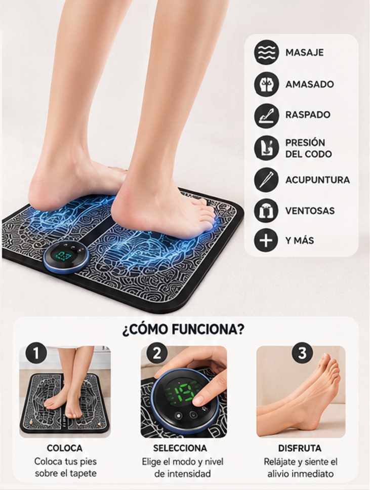 Masajeador Eléctrico para Pies